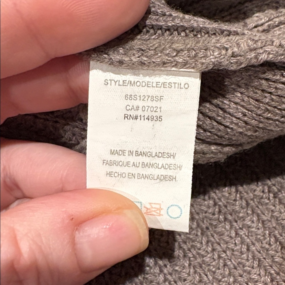 RD Style - Josslyn V Neck Sweater (from stitch fix).  Size XXL. Brown - Picture 15 of 16